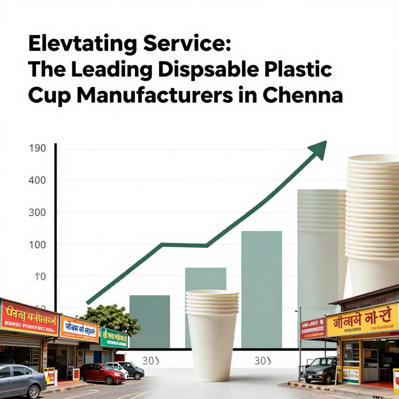 An inside look at a manufacturing facility producing disposable plastic cups in Chennai, highlighting the city’s industrial capacity.
