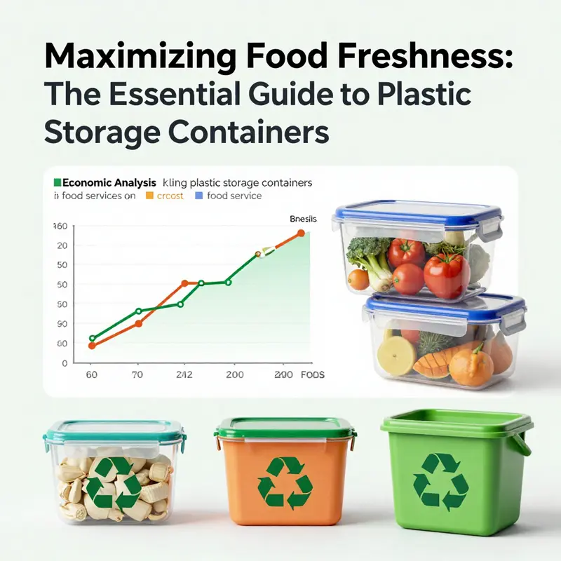 Diverse plastic storage containers designed for various food storage needs, demonstrating versatility and efficiency.