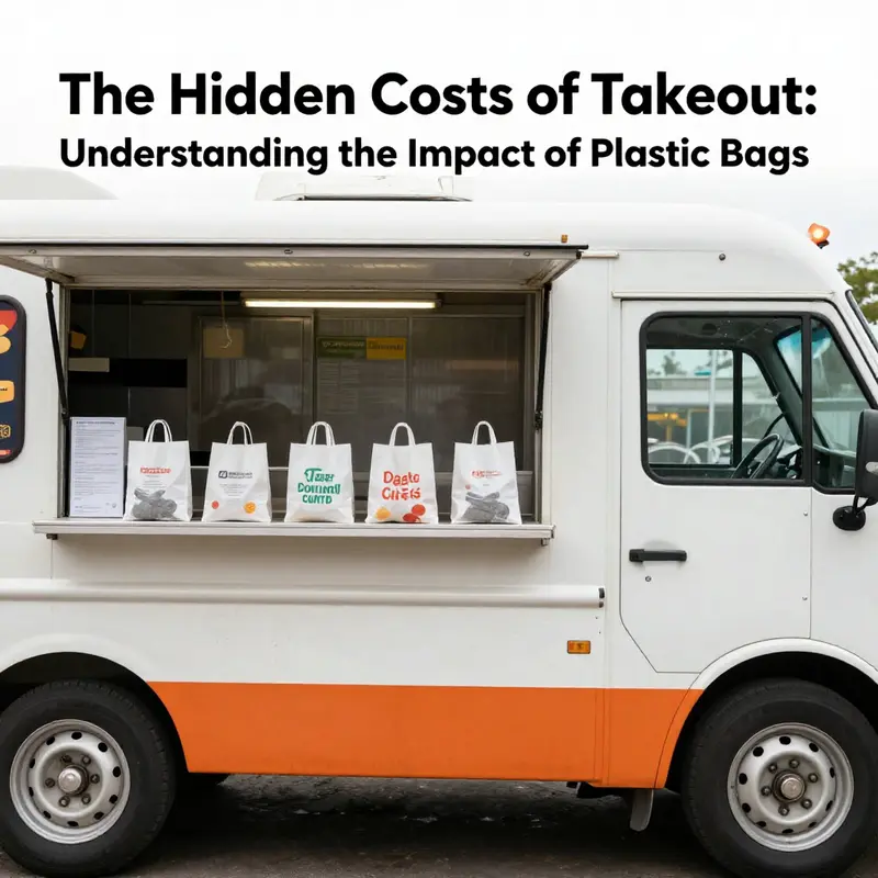 A polluted beach highlighting the detrimental impact of discarded plastic bags on marine ecosystems.