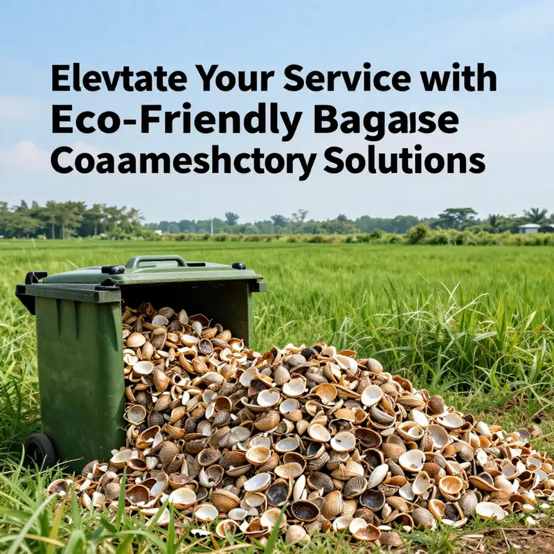 A glimpse into the operational facility where bagasse clamshells are produced sustainably.