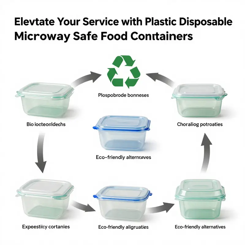Safe microwave use: Food-grade plastic containers in action.