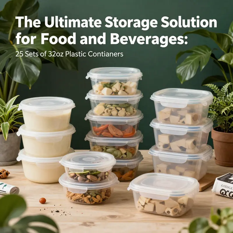 Discover the robust design and functionality of our 32oz containers, ideal for any food service environment.