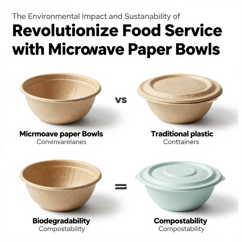 A detailed look at the construction and materials used in microwave-safe paper bowls, highlighting their unique features.