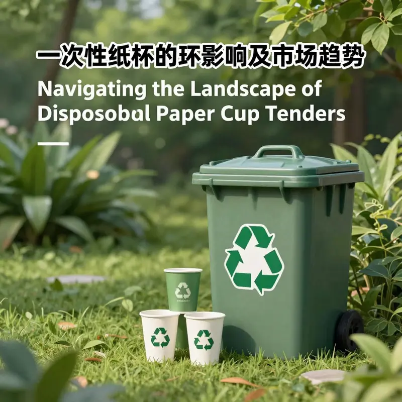 Official tender announcement for disposable paper cups in Stockholm, showcasing the process and its importance for businesses.
