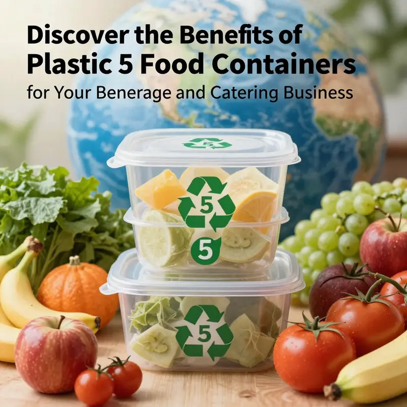 Exploring the sturdy and safe materials of plastic 5 food containers.