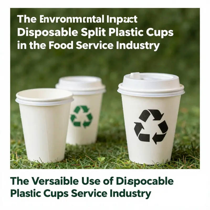 Disposable split plastic cups in action at a lively bubble tea shop, highlighting their multi-functional use for drinks and condiments.