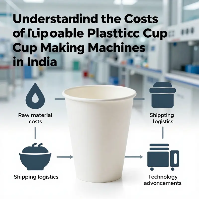 A glimpse into the manufacturing process of disposable plastic cups in India.