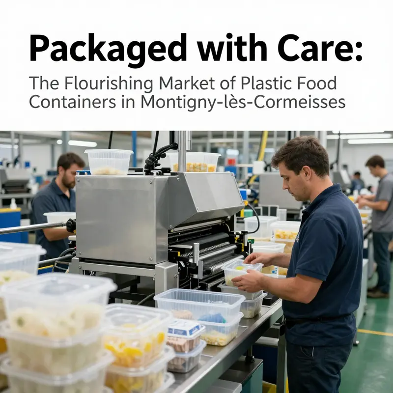 The vibrant industry of plastic food packaging in Montigny-lès-Cormeilles, showcasing modern manufacturing processes.