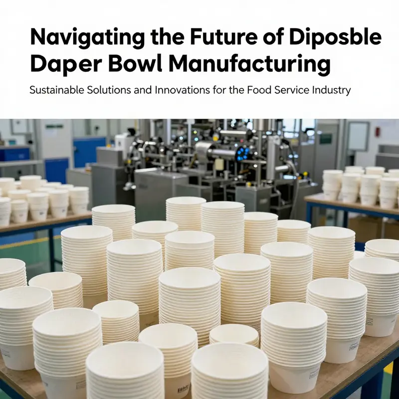 A busy disposable paper bowl manufacturing factory showcasing a variety of finished eco-friendly products.