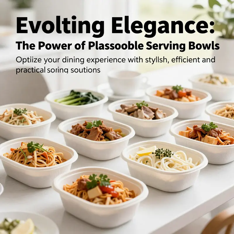 A beautifully arranged table with colorful food in plastic oval disposable bowls.