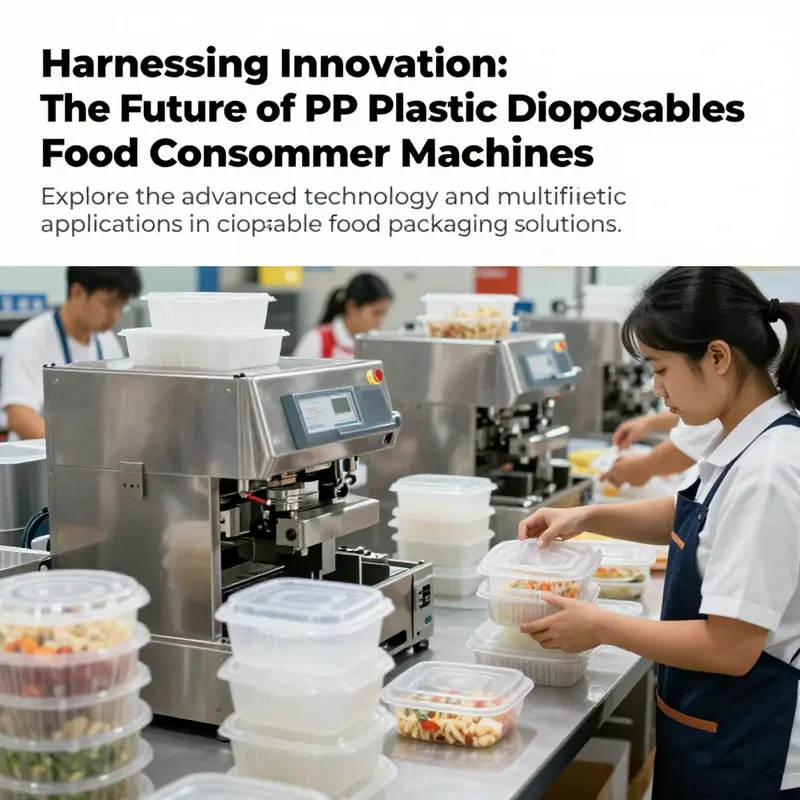 A vibrant kitchen setting highlighting the production of PP disposable food containers, illustrating their significance in food service processes.