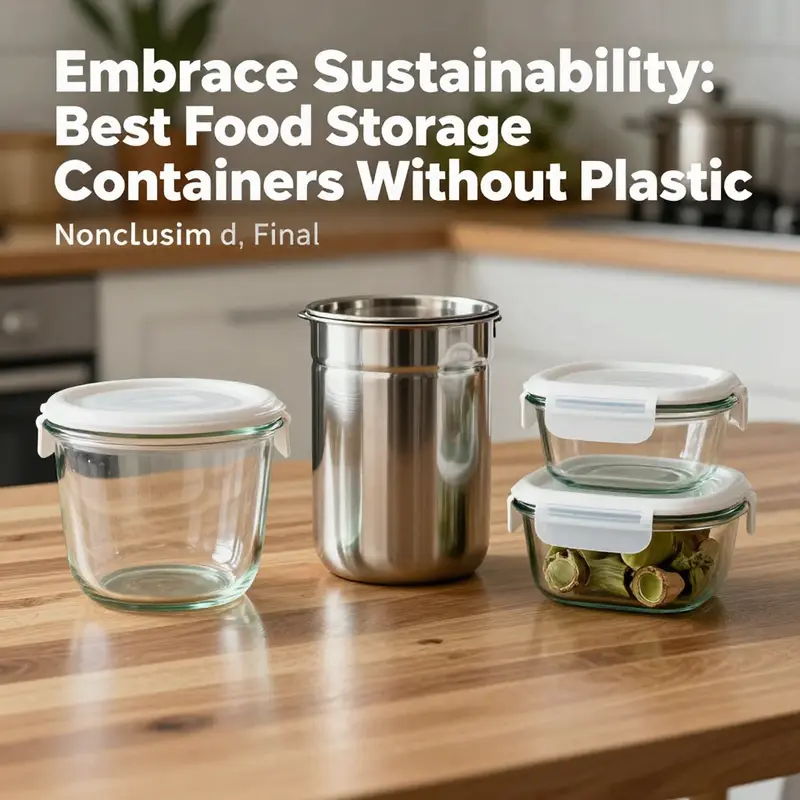 A selection of tempered glass containers perfect for safe food storage.