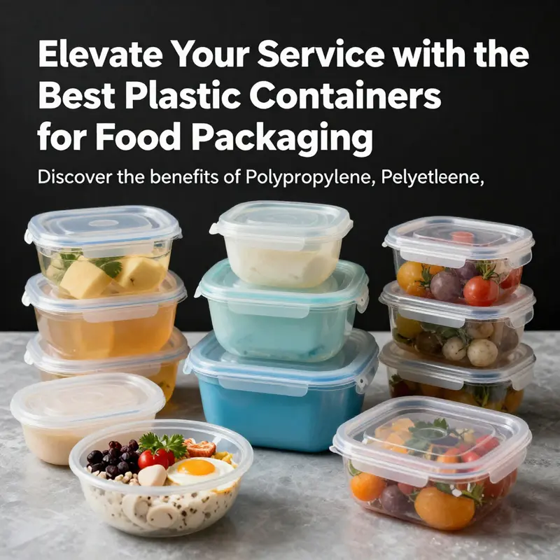 A comprehensive display of food packaging options showcasing plastics in diverse applications from beverages to meals.