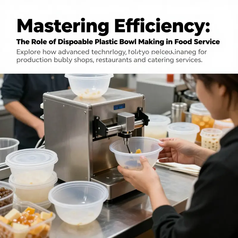 A lively food service environment featuring disposable plastic bowls in use, highlighting the role of bowl making machines.