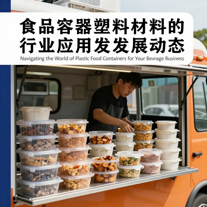 A diverse selection of plastic food containers exemplifying the characteristics and applications discussed.