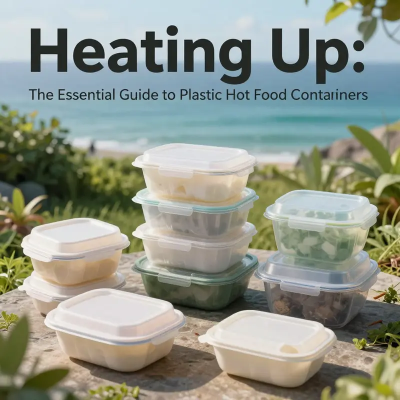 Highlighting the importance of material safety in food containers, focusing on food-grade polypropylene.