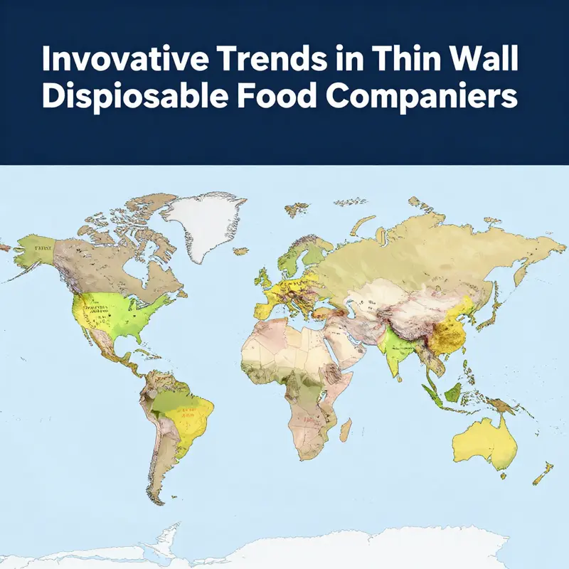 An industrial view of cutting-edge thin wall disposable food container molds enhancing production efficiency.