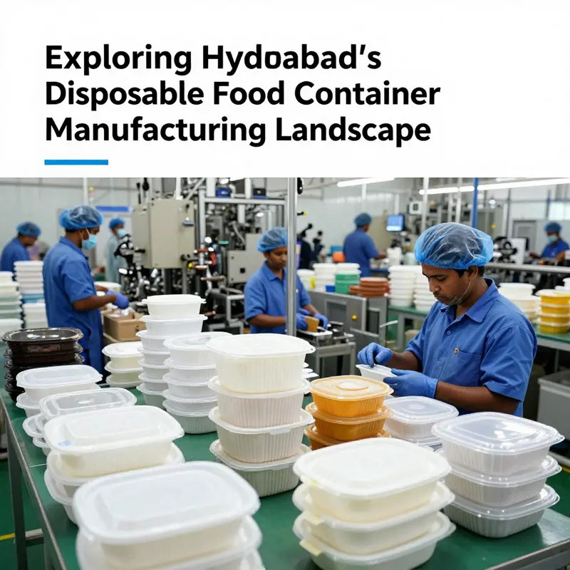 A glimpse into Hyderabad’s vibrant manufacturing scene for disposable food containers.