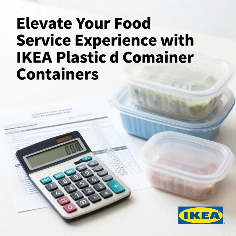 Showcasing IKEA’s 365+ plastic food containers in a functional kitchen environment.