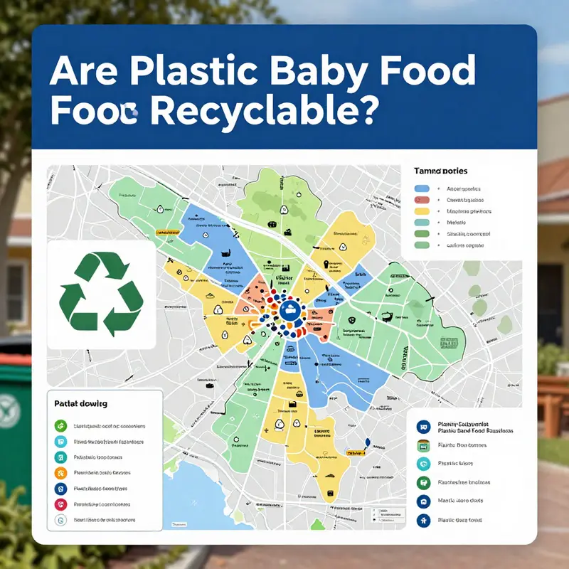 An infographic on the types of plastics and their recyclability status.