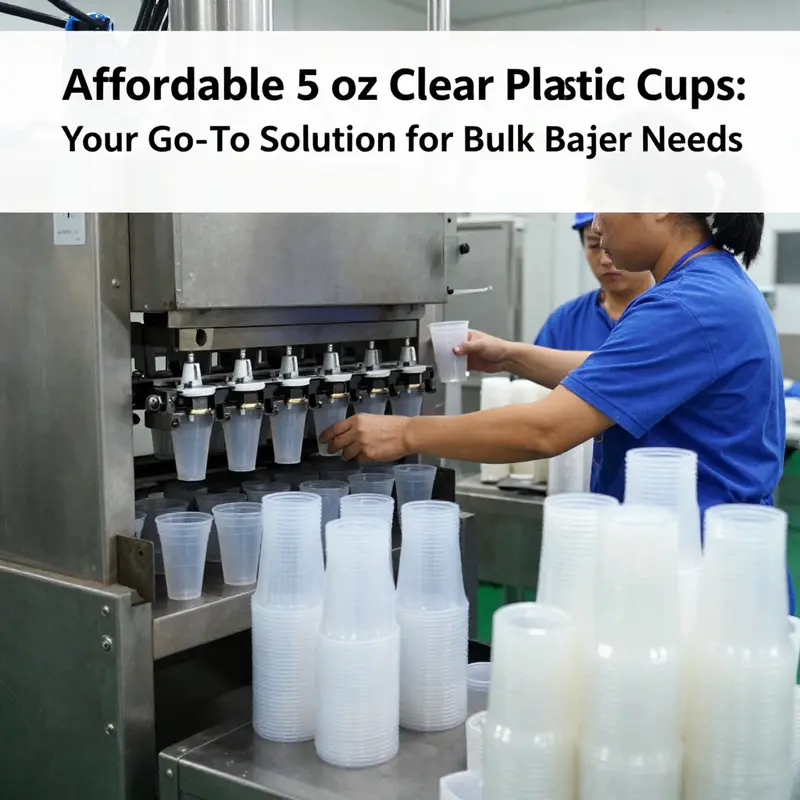 A collection of 5 oz clear plastic cups showcasing various vibrant drinks.