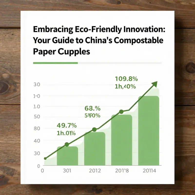 An assortment of colorful compostable paper cups that highlight the diversity available in eco-friendly packaging.