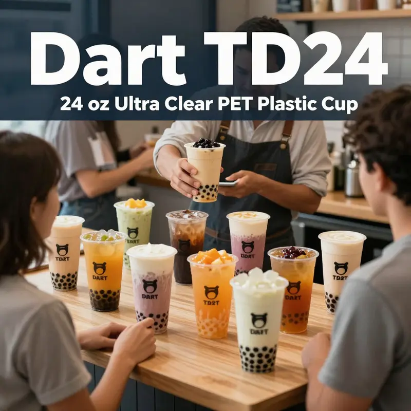 Crystal-clear design of the Dart TD24 showcasing its premium material and aesthetic appeal.