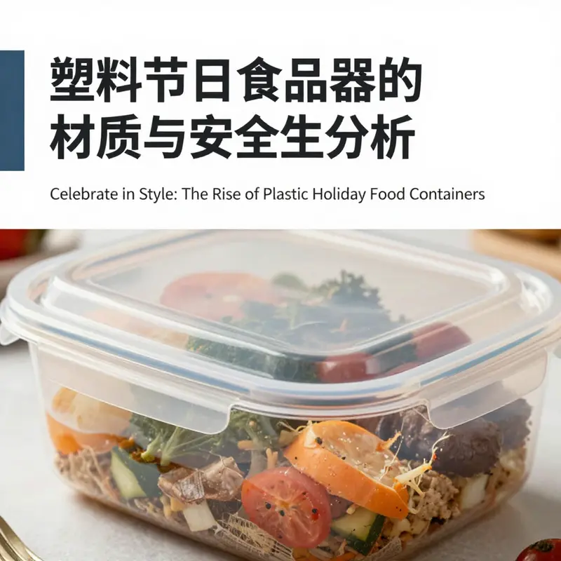 A collection of plastic holiday food containers showcasing various festive designs.