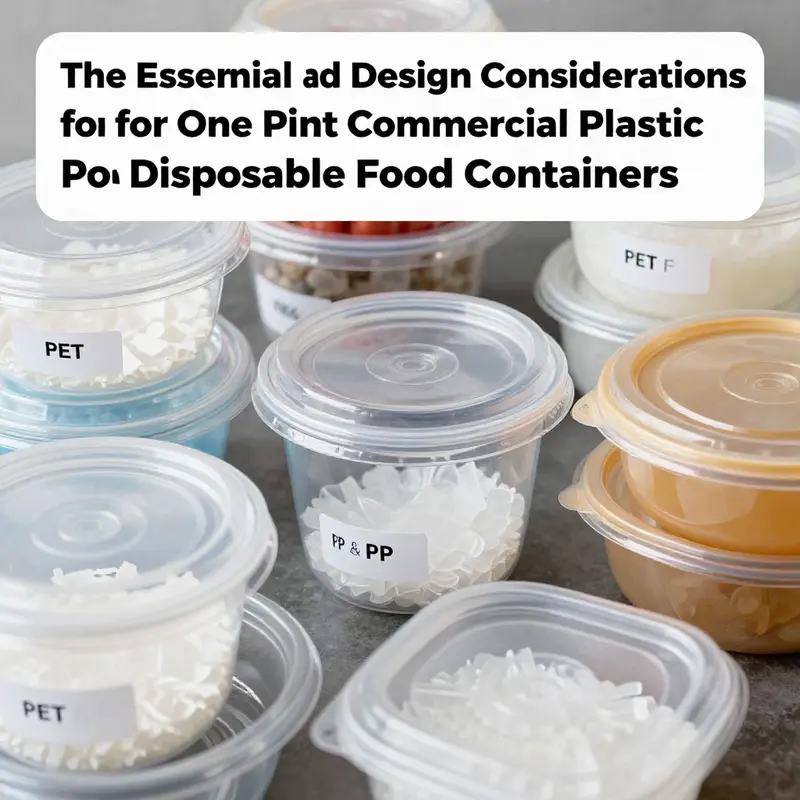 A diverse selection of one pint disposable food containers demonstrating their versatile applications for different food items.