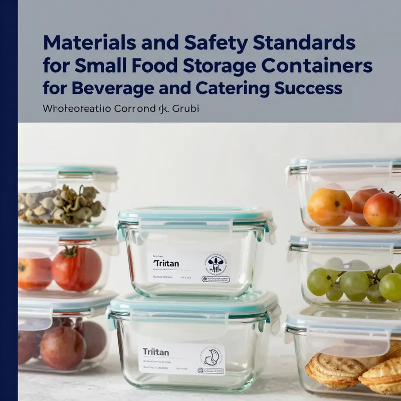 A diverse selection of small food storage containers highlighting current market trends.