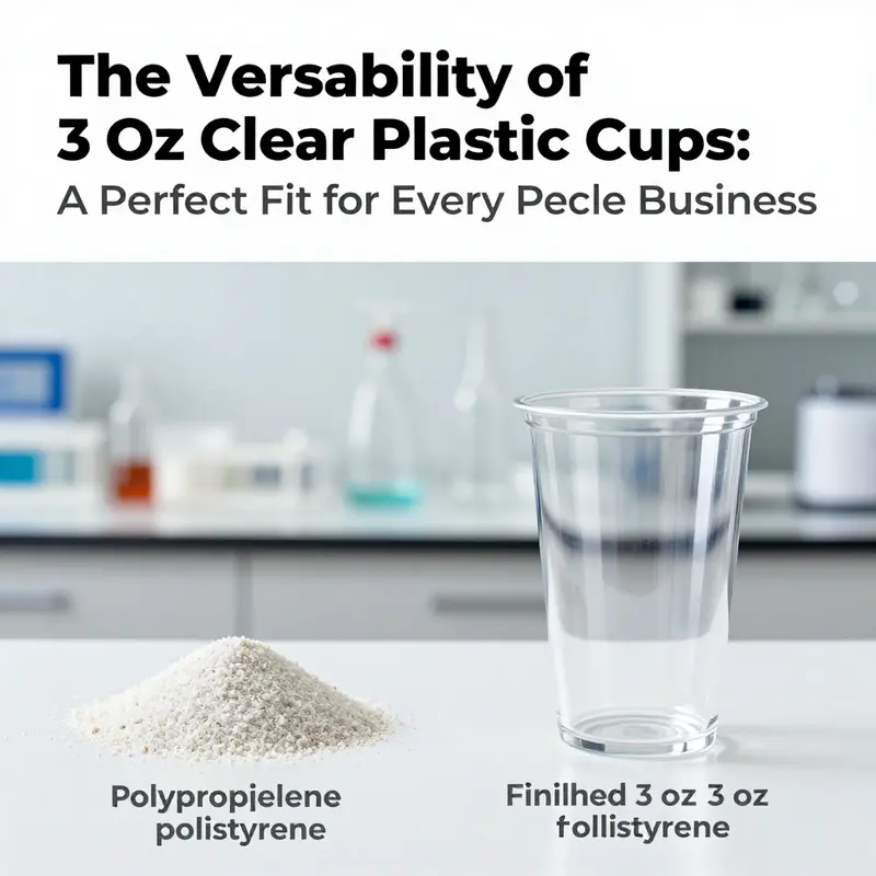 Diverse applications of 3 oz clear plastic cups in beverage services and events.