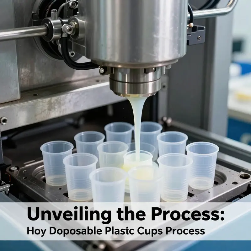 Plastic pellets of various materials prepared for the injection molding process.