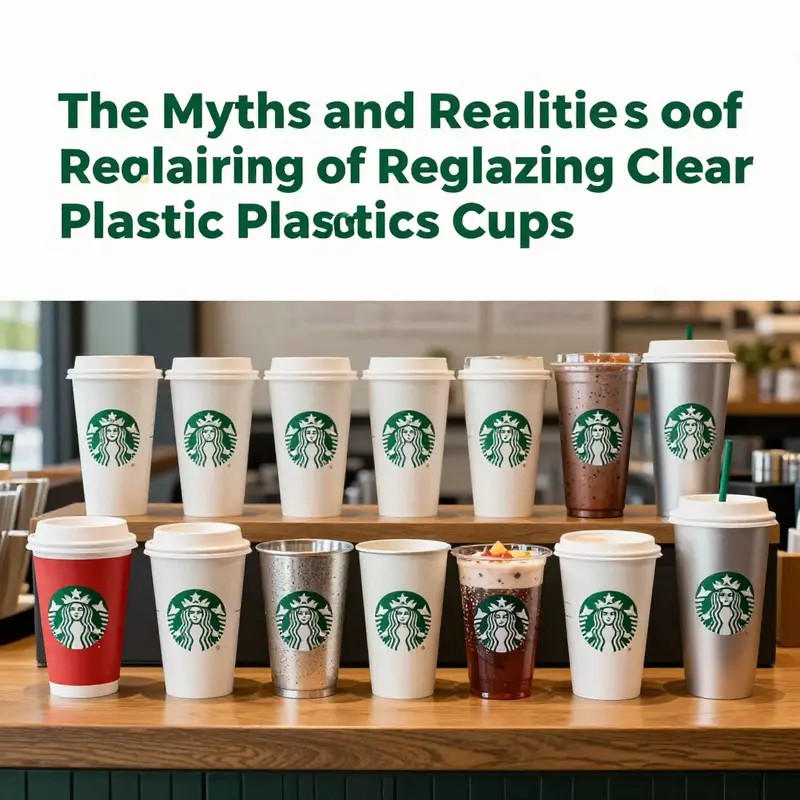 An infographic illustrating the treatment limitations of plastic cups versus glass.