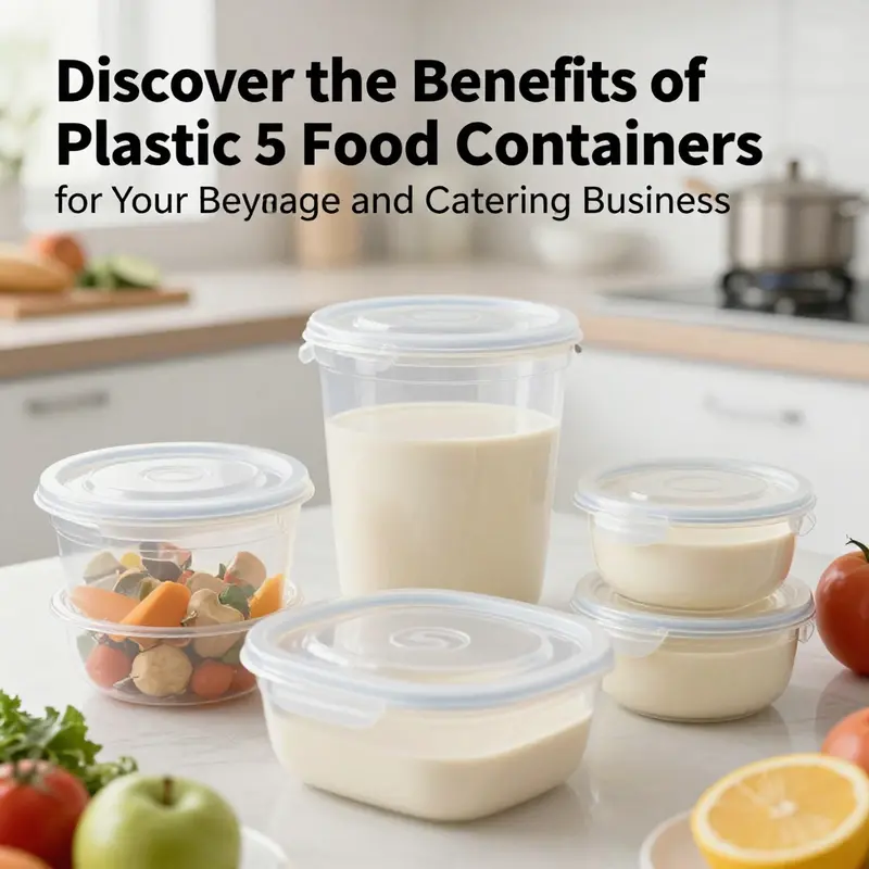 Exploring the sturdy and safe materials of plastic 5 food containers.