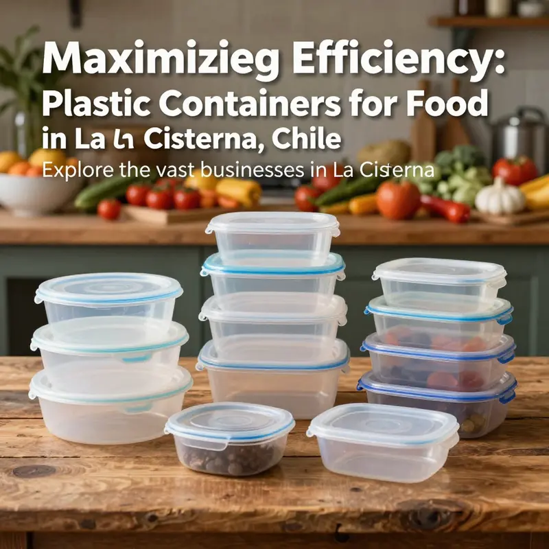 A collection of different plastic food containers arranged on a wooden table, highlighting their importance in food preservation for businesses.