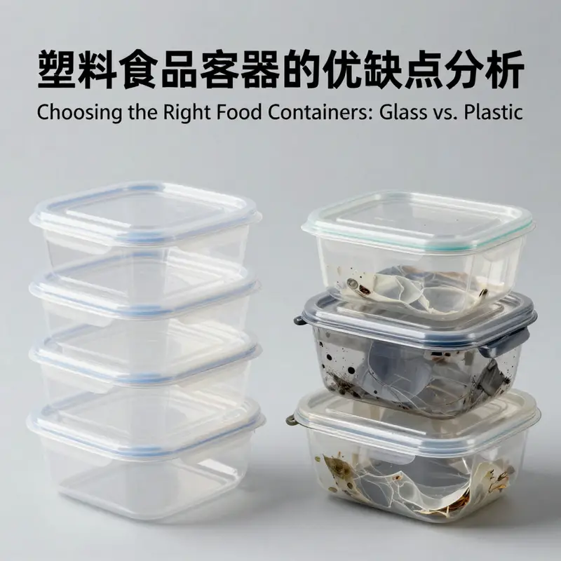 An assortment of sleek glass food containers highlighting their aesthetic appeal and practicality.