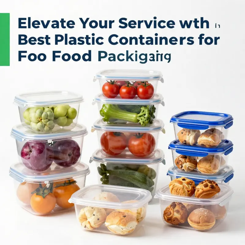 Diverse polypropylene containers displaying their versatility and durability in food packaging.