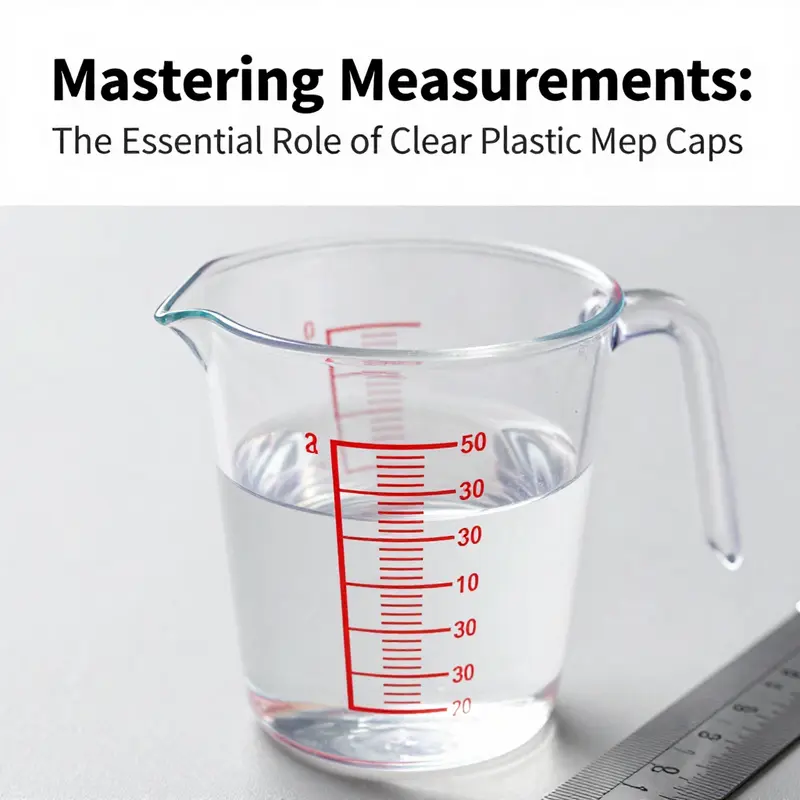 Clear plastic measuring cups in action, showcasing their key role in food preparation and cooking accuracy.