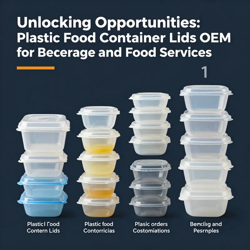 Diverse and colorful plastic food container lids reflecting current market trends and customization opportunities.