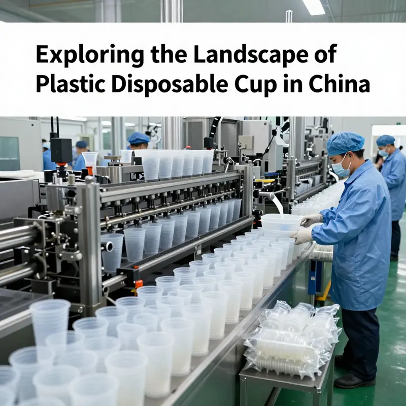 An inside look at the manufacturing process of plastic disposable cups in China.