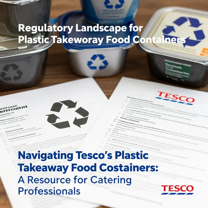 A selection of Tesco’s plastic takeaway food containers designed for ease of use and variety in food service.