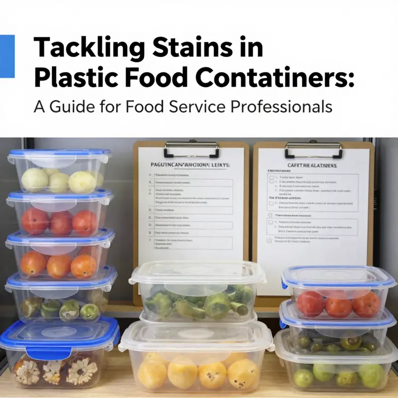 Different stained plastic containers illustrating common food pigments encountered in the industry.
