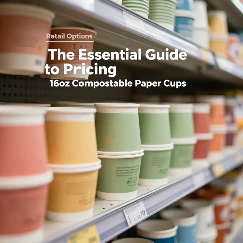 Maximize savings with bulk pricing options for 16oz compostable paper cups.