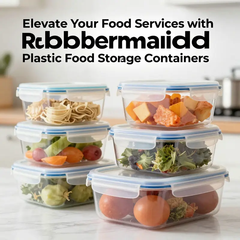 Rubbermaid FreshWorks containers help keep fruits and vegetables fresh, optimizing food storage for culinary professionals.