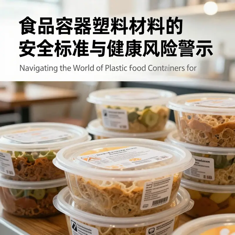 A diverse selection of plastic food containers exemplifying the characteristics and applications discussed.