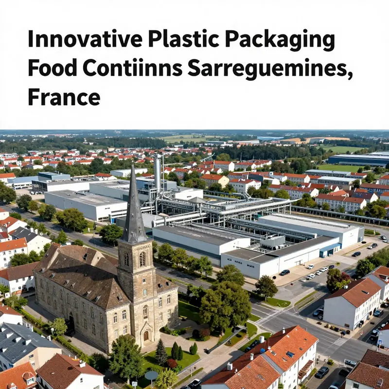 Panorama of Sarreguemines showcasing the harmony between tradition and innovation.