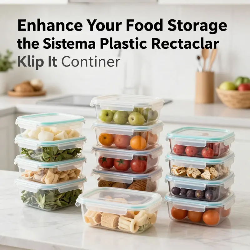 Cover image of Sistema Food Containers arranged in a kitchen, showcasing organization and freshness.