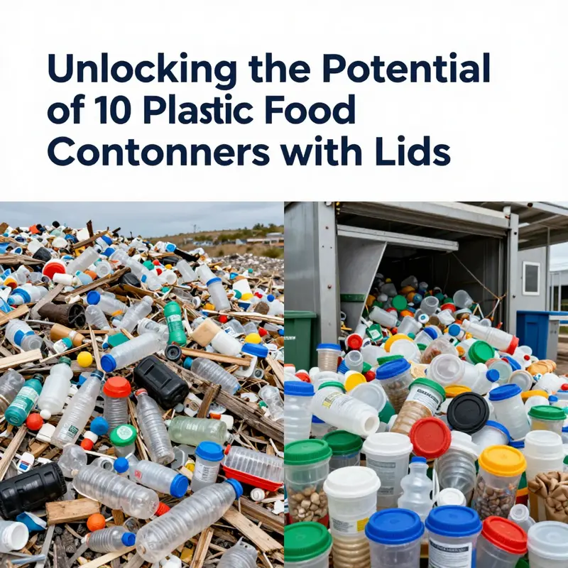 Showcasing the diverse features of 10 oz plastic food containers with lids.