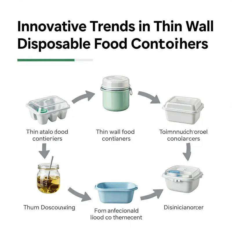 An industrial view of cutting-edge thin wall disposable food container molds enhancing production efficiency.