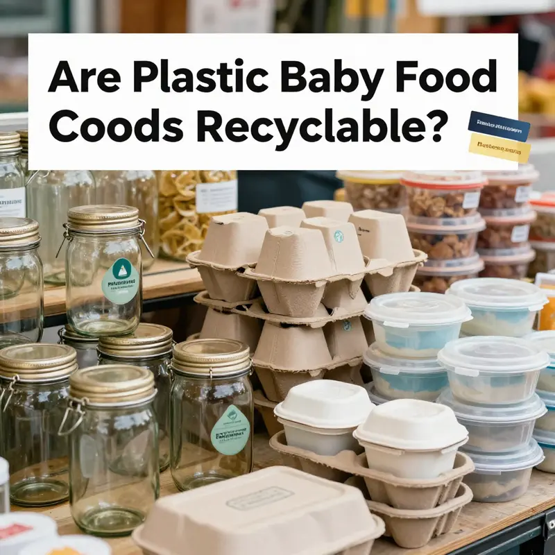 An infographic on the types of plastics and their recyclability status.